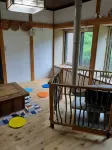 It is a Farmhouse Inn Located in a Satoyama Surrou Hotel di Hiranai