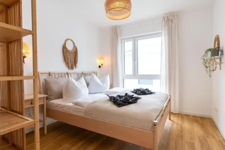 Moderne & Familienfreundliche Ferienwohnung am Goitzschesee