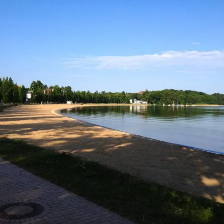 Apartment beach time, lovingly furnished, quiet location on Lake Schwerin