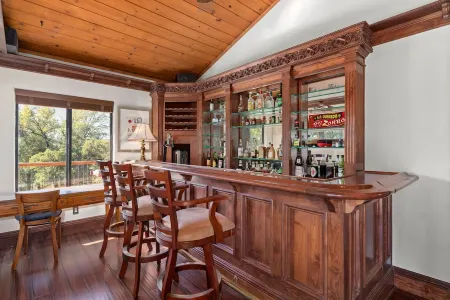 Upscale spacious lake view, hot tub, 5 acres, EV