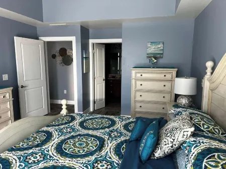 Grand Haven Family Getaway: Stylish Condo, Walk to Beach & Downtown