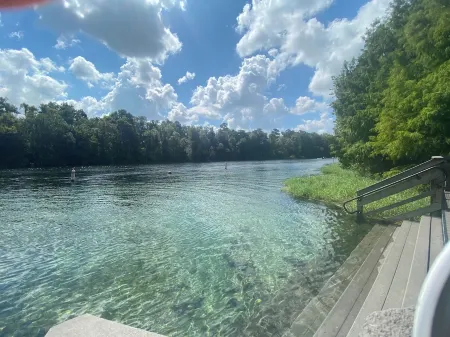 Cozy Chalet- walk to Rainbow River Отели в г. Даннеллон