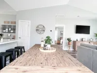 Coastal Retreat 10 Minutes to Beach w/ King Bed, Grill, Fire Pit & Game Room Hotels in Stump Sound