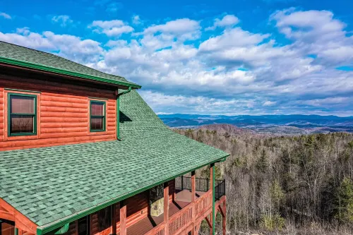 Blueridge Mtn Cabin Million Dollar View on Majestic Mtn Hot Tub  Wifi   Fire Pit