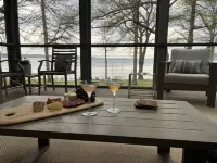 Beautiful Lake Front Property within 3 blocks walk to Green Lake Town center. Hotels in Green Lake