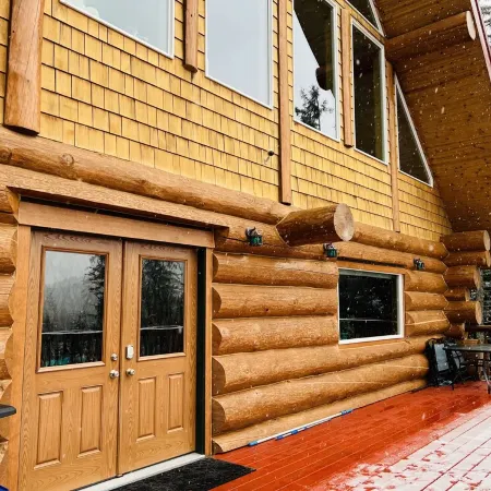Alaskan Log Cabin