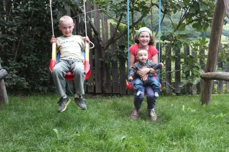 Farm with livestock / child-friendly in the middle of meadows and forests