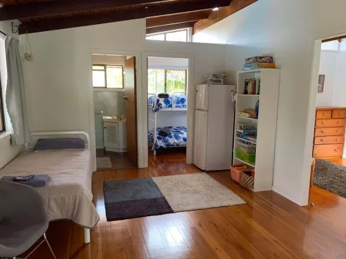 Cranley Garden Retreat with Fireplace & Pool