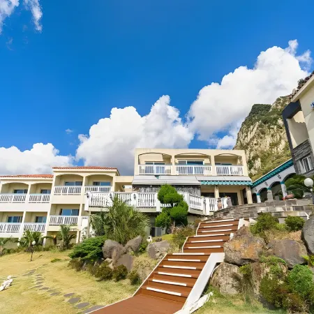 Jeju the Ocean Hill Pension Отели рядом с достопримечательностью «Дельфинарий Marine Park»