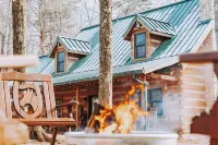 Modern luxury 4 Bedroom cabin with game room, hot tub, sauna and home theater