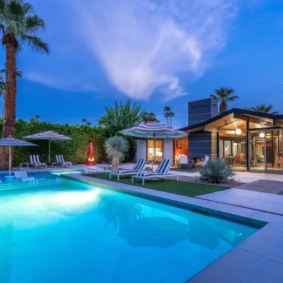 5 Palms Desert Eichler - Mid-Century Modern w Pool