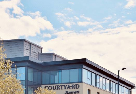 조식 뷔페 전경