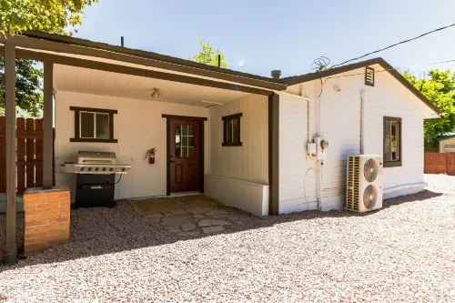 Spacious Backyard with Fire Pit and Gazebo - Gorgeous Mountain Retreat