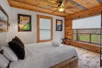 Rustic Cabin Retreat with Cozy Fire Pit - Charming Escape Hotels in Fannin County