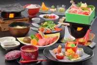 Zao Onsen Omiya Ryokan - Frühstück