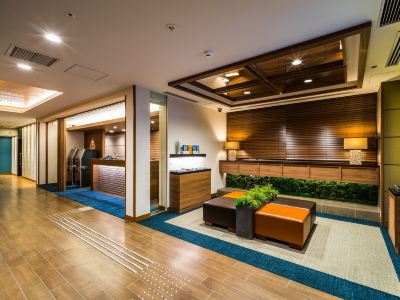 共有エリア 天然温泉 四季彩の湯 スーパーホテルPremier大阪本町駅前の写真