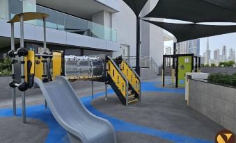 JVC unit Pool Jogging Track Play Area