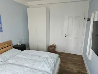 Farbzauber Blau im Harz apartment Thore with sauna, balcony, garden, bicycle shed