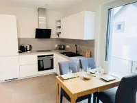 Luxury Green Flat in Center with Parking & Terrace