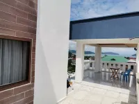 Modern one-rooms spacious apartment with pool, terrace,amazing sea and town view