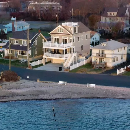 Dog-Friendly Oceanfront Getaway - Walk to Dining - Private Beach Access