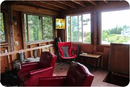 Cottage In A Greenhouse