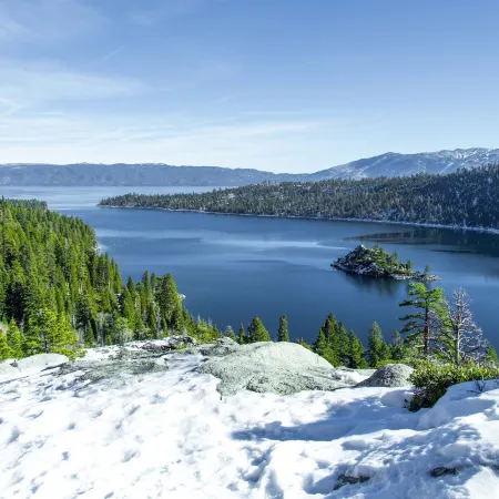 Modern Lake Tahoe Retreat Ski and Swim