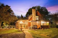 Riverfront Cabin with Cedar Wood Hot Tub, Dry Sauna, and Dock