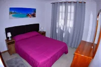 Suitable. Deep beach, a few meters from the beach.