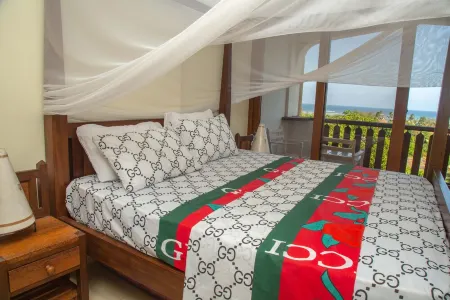 Studio Room 308 with a Breath taking view of Diani Beach.