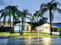 Miami house, Heated pool, Artificial beach, Mini golf, luxury and comfort Hotels in Palmetto Estates