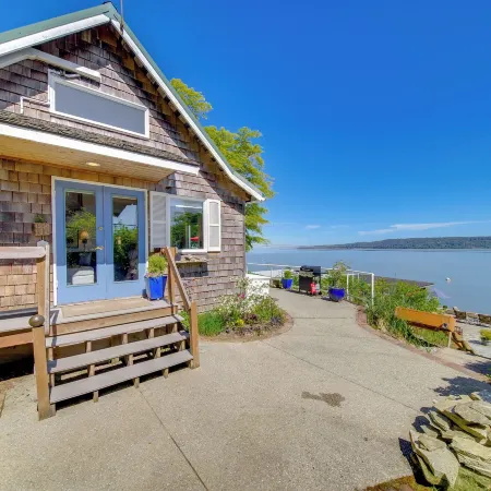 Waterfront Gem w/ 2 Patios on Camano Island