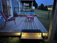 East Royalty Modern lower level apartment.