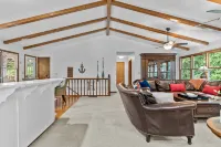 Lakefront with Dock and Hot Tub!