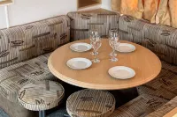 3 베드 카라반, 6명 숙박 가능, 반려동물 허용 및 주차 가능