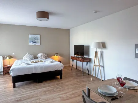 Les Boréales - Appart'Hotel & Restaurant Отели рядом со станцией Вокзал Роуэн-Рив Дройт