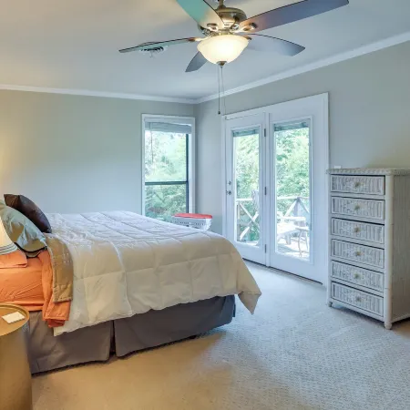 Spacious Arkansas Abode w/ Balcony & Fire Pit!