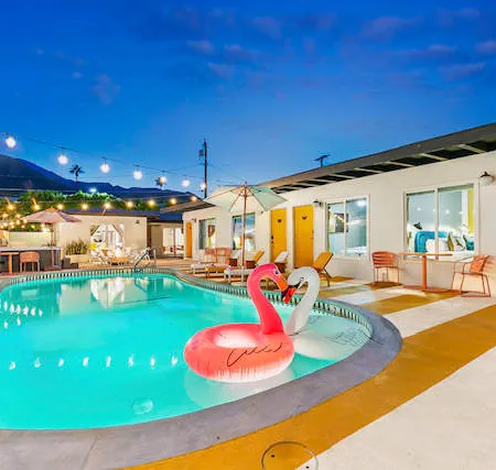Mod Retreat in Vibrant Palm Springs