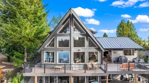 湖畔奢華熱水浴缸碼頭度假屋