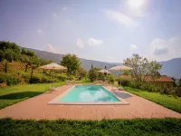 Villa in Cortona with Pool and Val di Chiana View