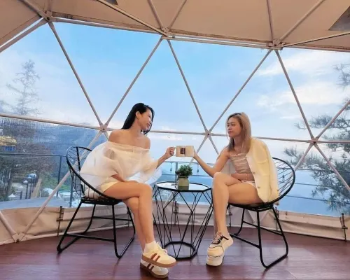 Mo Mang House Tam Đao الأماكن العامة Photos