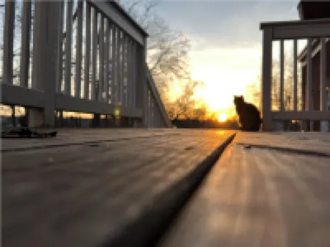 Riverfront rustic mansion house