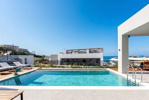 Lusol Seafront Villa I-Free Heated Pool 100m Sea - Villaer