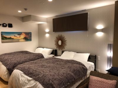 新館 36平米 禁煙ハリウッドツイン ネム~ル　鹿児島中央駅の写真