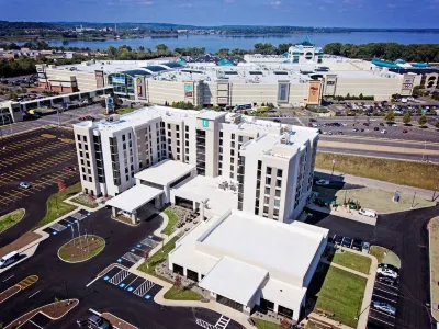Embassy Suites Syracuse Destiny USA Hotels near Martin J. Whitman School of Management at Syracuse University
