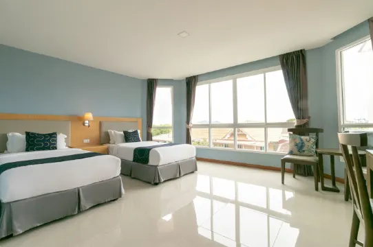 ห้องซูพีเรียร์ เตียงแฝด พร้อมวิวทะเล