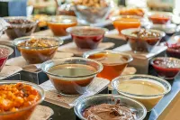 Brown Dead Sea - breakfast