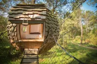 Dihan Evasion - Cabanes dans les arbres en Bretagne Hôtels à : Landévant