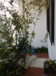 Private room on a terrace with garden.