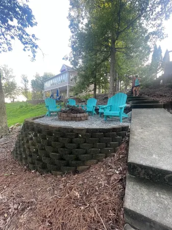 Charming 4-bedroom 3-bath house on beautiful Hyco Lake with boat dock.